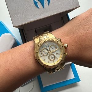 Technomarine Sea Pearl Gold Plated Watch